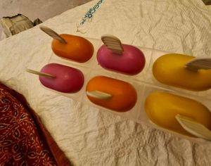 Colorful Ice Pop Molds - Set of 6
