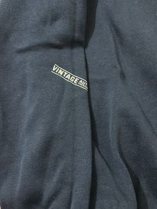 Blue Graphic Print Sweatshirt