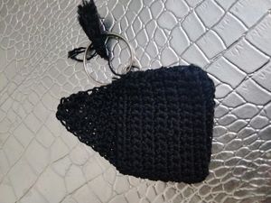 #handmade #crochet #keyring #withcoinpouch