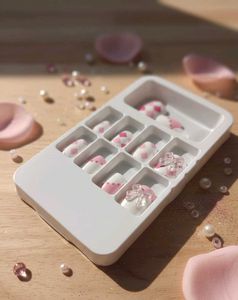 Pink Plaid Press-On Nails