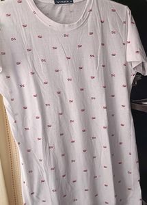 Cotton White T-shirt