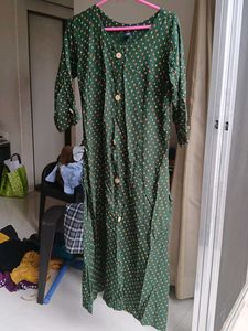 Green Kurta Pant Set
