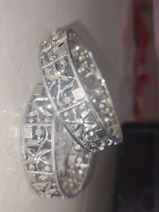 Silver Bangle Set