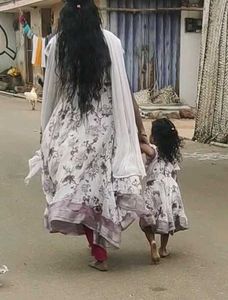 Adorable Matching Floral Dresses