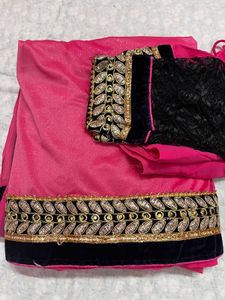 Saree,Party Wear Sadi With Blowse