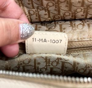 Authentic Christian Dior Cannage Top Handle Bag