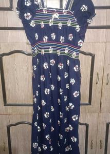Handmade-Floral Print Dress
