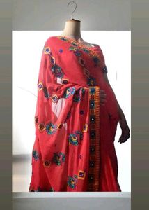 Hottest &amp; Beautiful Saree With Blouse ♥️