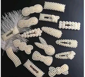 Pearl Hair Clip Set