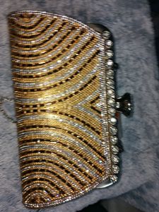 Golden Sling Bag