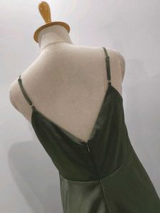 Olive Green Maxi Dress