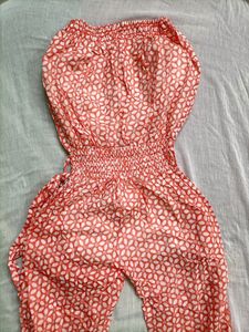 Floral Print Women Jumpsuit
