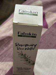 Fabskin Rosemary rice water Spray