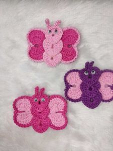 Combo of 3 Butterfly Keychain