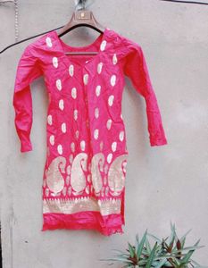 pink kurti