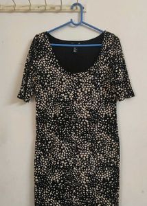 Black And White Bodycon Dress