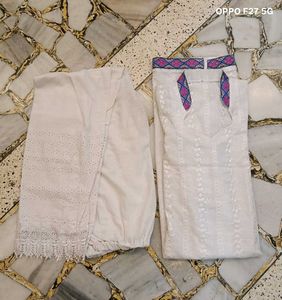 Chikankari Embroidered Kurta Set