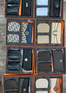 IMPORTED HIGH QUALITY 3 PCS SET OF WALLET Wd Box