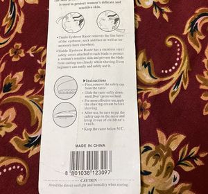 Eyebrow Razor