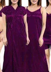 2 Pcs Nighty Set