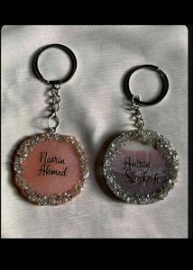 Resin name Keychains