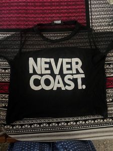 Never Coast Graphic Top