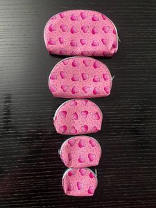 Pack Of 5 Heart Pouches