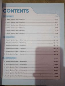 Sample Paper for PCMBE students By PW And Oswaal