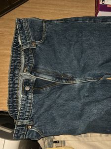 Classic Dark Wash Denim Jeans