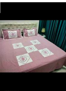 Floral Embroidered Bedding Set