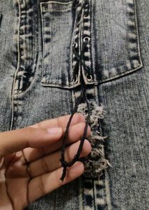 Y2k High Waist Denim Skirt