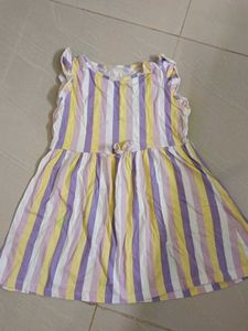 Beautiful Cotton Frock 5 Years Fit