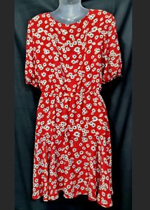 Beautiful Floral Print Dress
