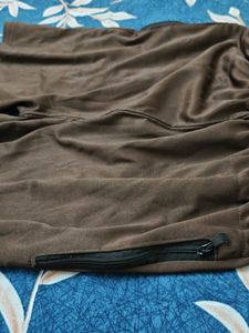 Brown Casual Shorts