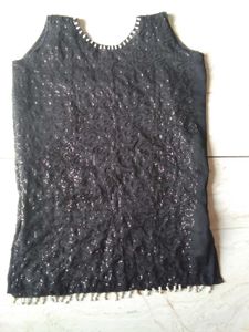 Black Short Kurti