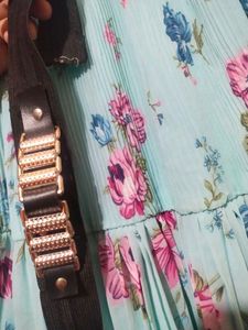 Floral Print Midi Dress XL size