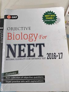 Objective Biology for NEET 2016-17