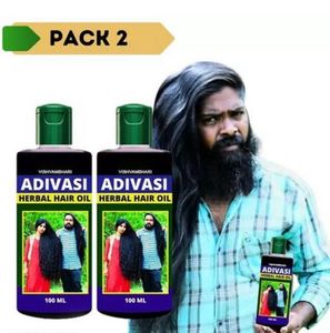 Adivasi Herbal Hair Oil - Pack of 2