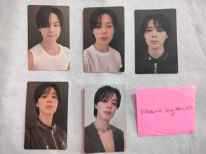 Kpop BTS Jimin Solo Album Face Photocard