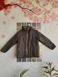 Quechua brown Hooded Jacket