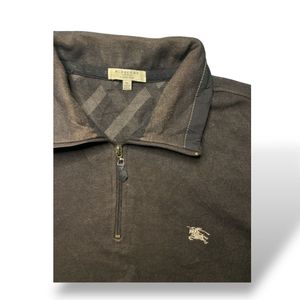Burberry Quarter Zip Pullover