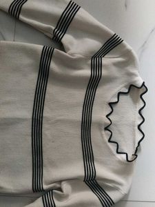 Striped Knit Sweater