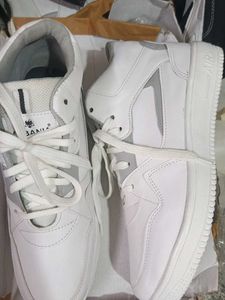 White Casual Sneakers