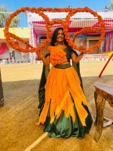 Bride Haldi Dress