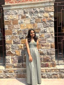 Green summer dress