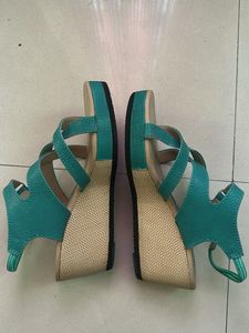 Cute Green Sandals