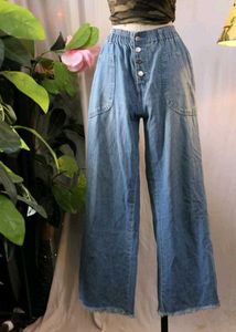 Blue Button Up Jeans