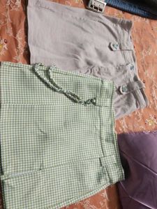 Combo Of Two Skirts And Bag