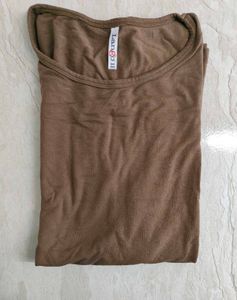 Brown LazyPants Tank Top