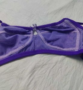 Zivame Purple Lace Bra